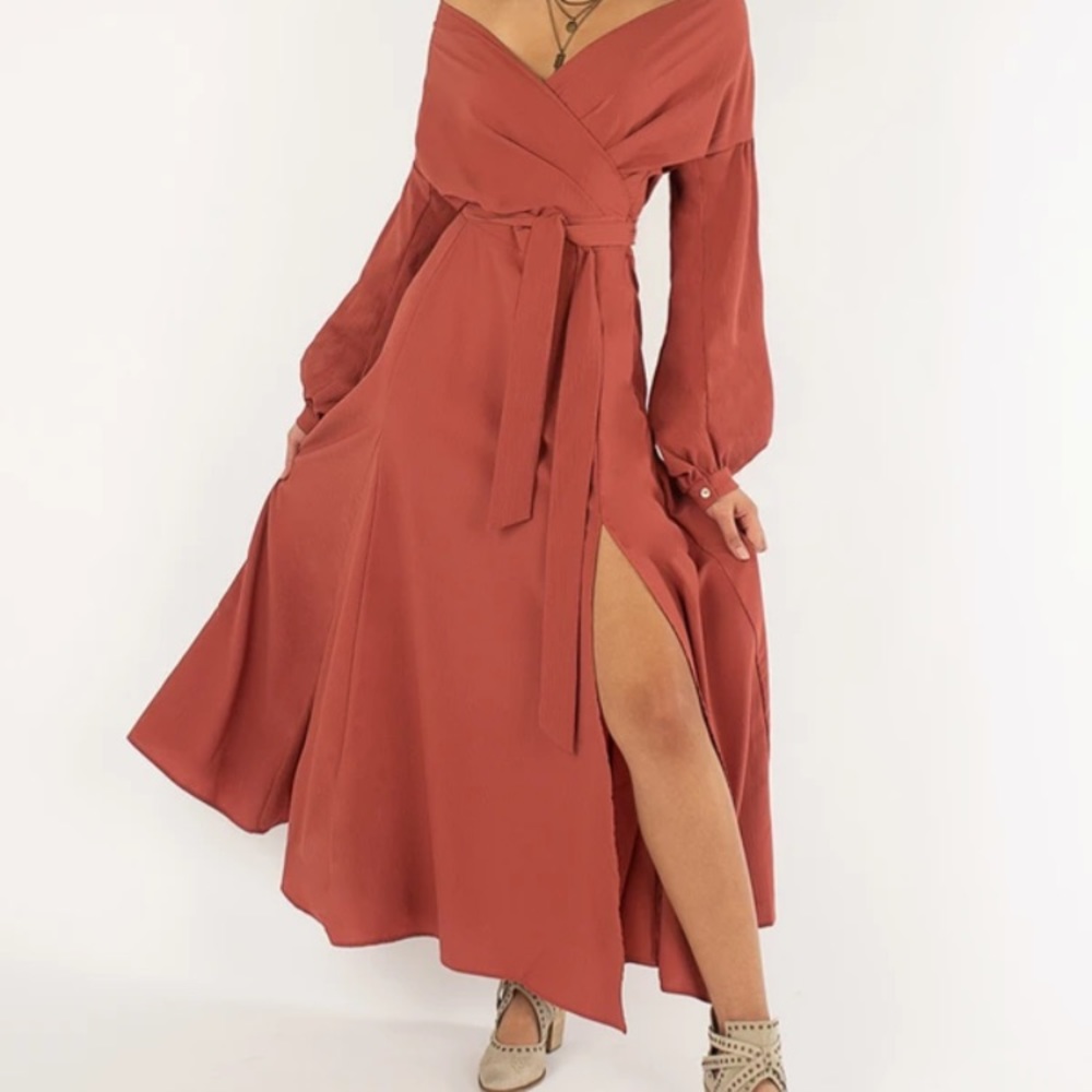 Joyfolie Malin dress in dusty rose
